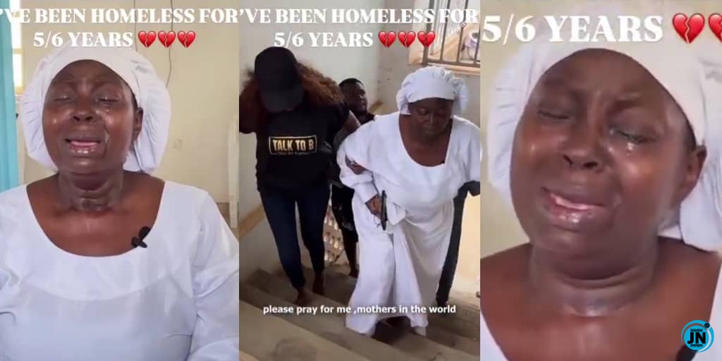 Jumoke George crying